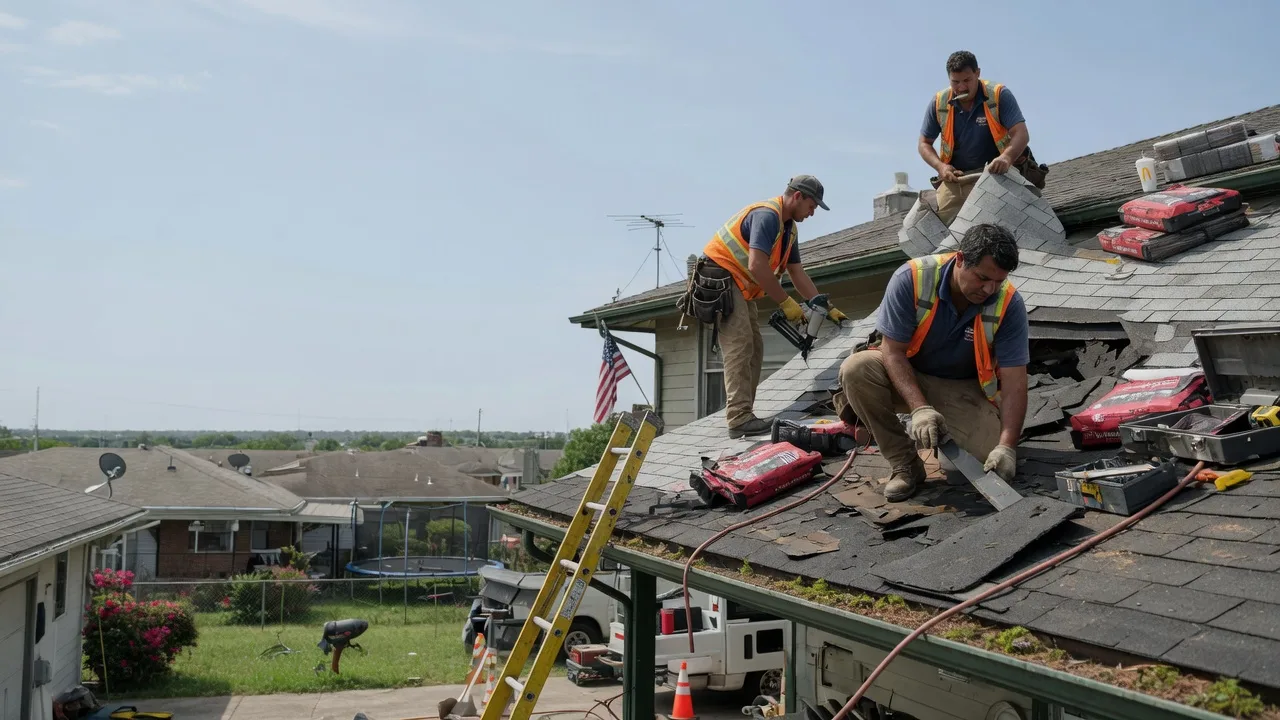 Roof Repair in Evant, TX near me